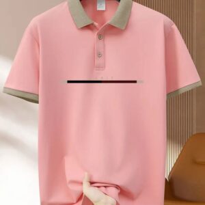 Men's Two-Tone Ice Silk Graphic Shirt