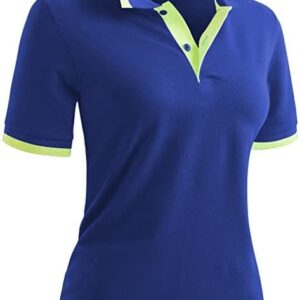 Women's Contrast Trim Polo Shirt