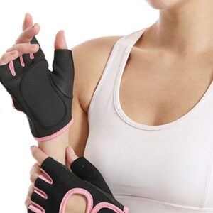 Women's Lightweight Open-Back Workout Gloves