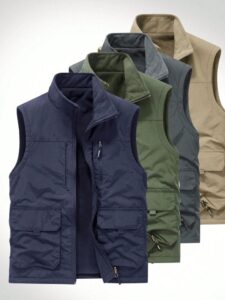 Men's Multi-Pocket Utility Vest