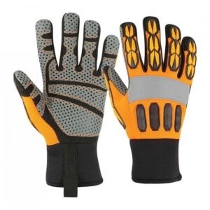 High-Visibility Safety Work Gloves