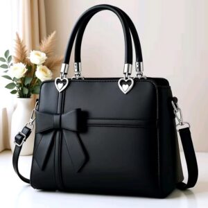Women's Bow-Accent Handbag