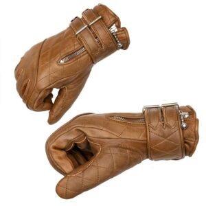 Vintage Leather Riding Gloves