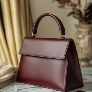Women's Minimalist Top-Handle Satchel