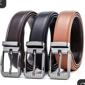 Men's Leather Belts Set