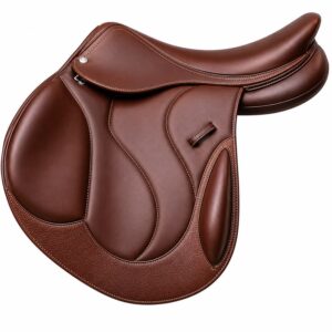 English Leather Jump Saddle