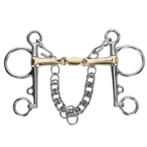 Pelham Horse Snaffle Bit